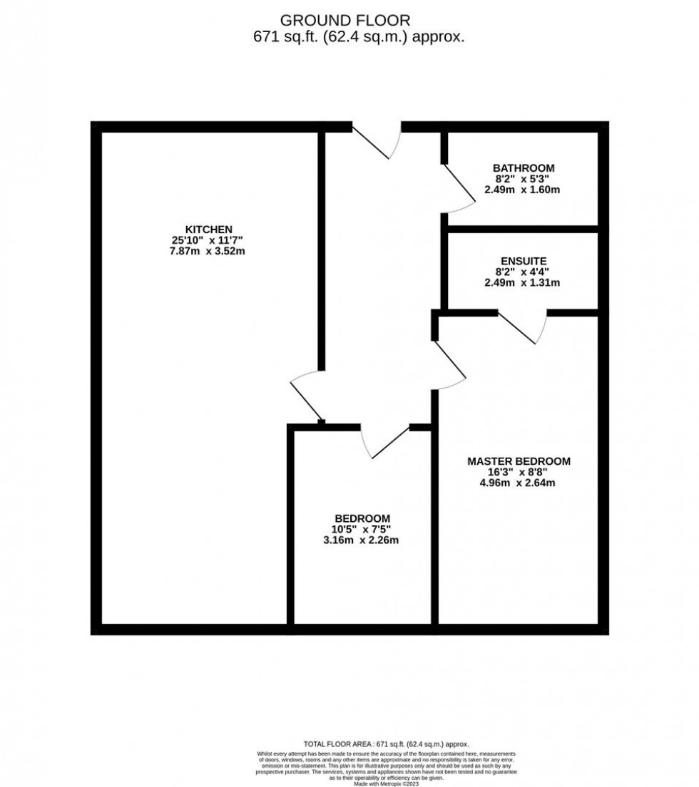 Floorplan for Queen Marys Avenue