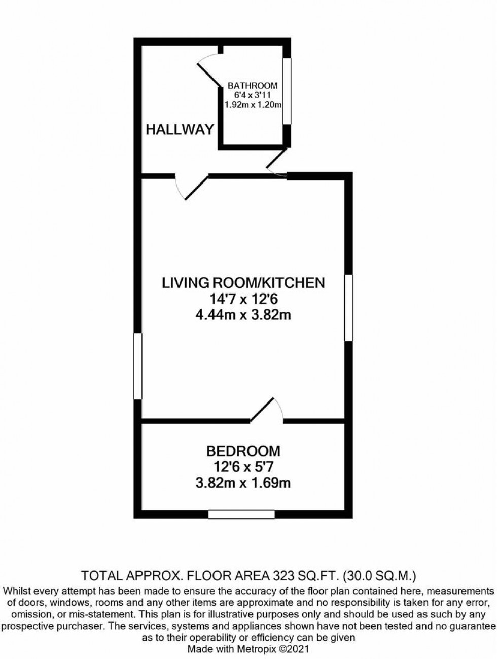 Floorplan for CLOSE TO MET STATION