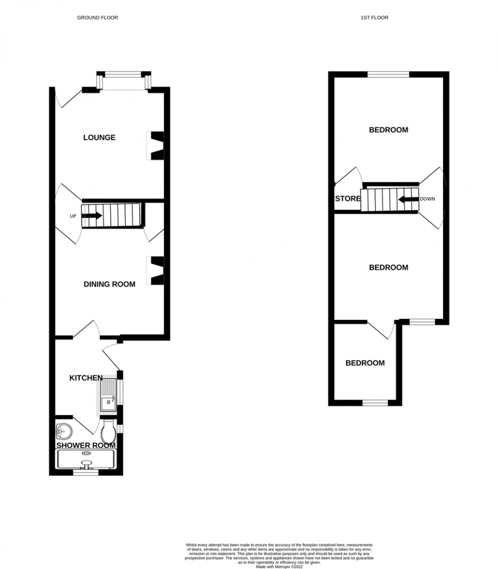 Floorplan for St James Road, Watford
