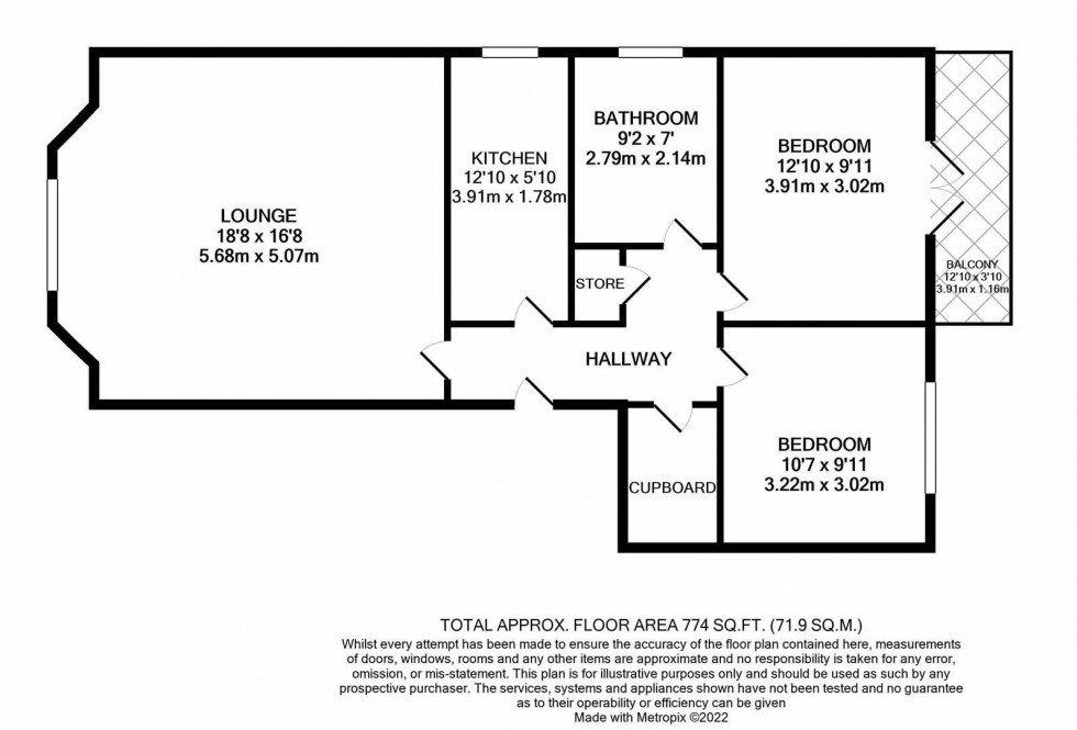 Floorplan for Chatsworth Mews