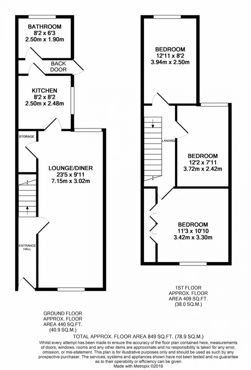 Floorplan for Hagden Lane