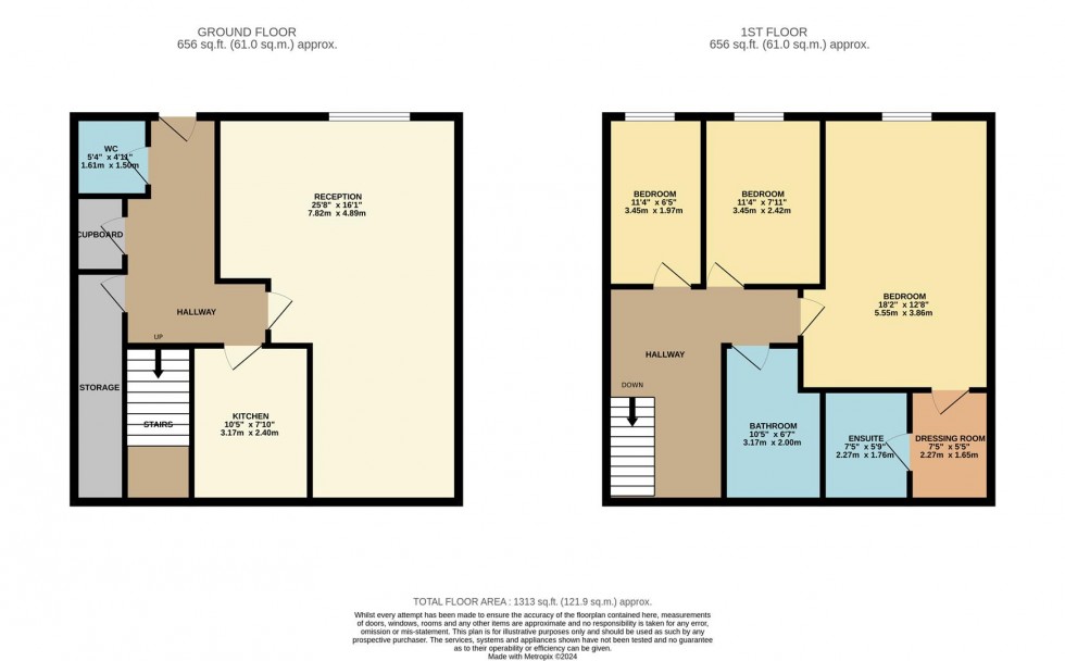 Floorplan for Andrew Reed Court, Keele Close, Watford