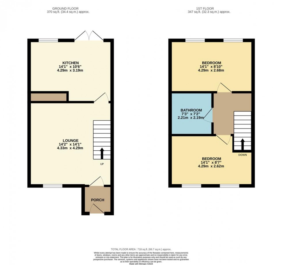 Floorplan for Silk Mill Road, Watford