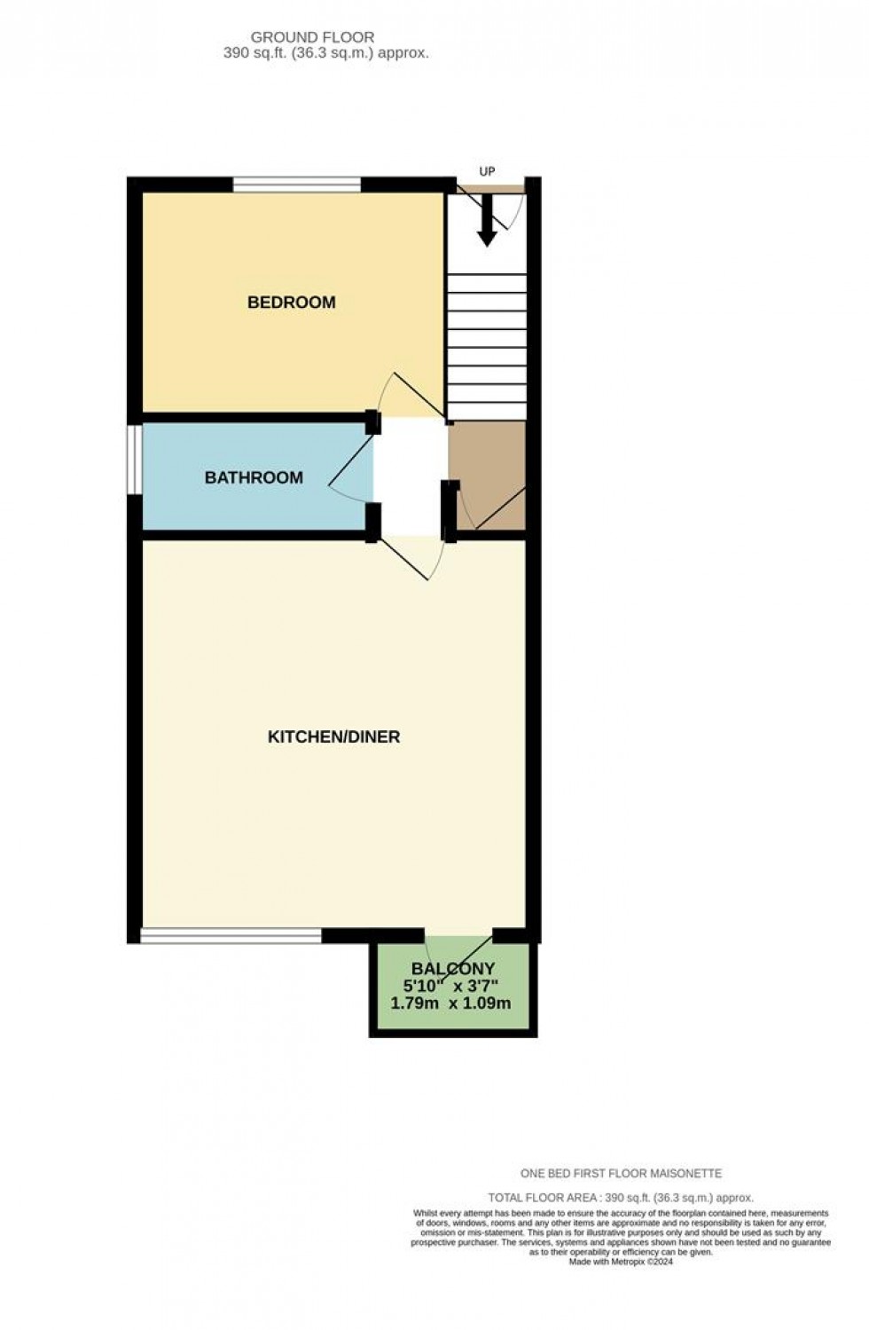 Floorplan for The Larches, Bushey