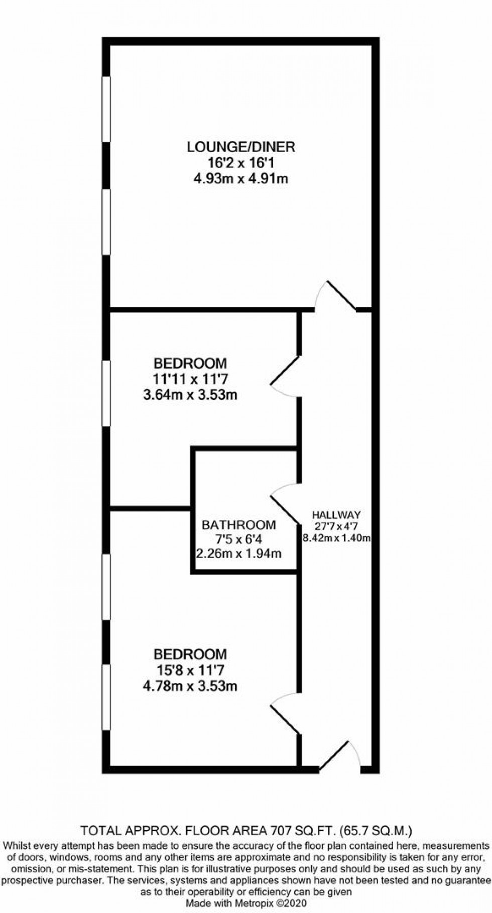 Floorplan for Central Watford