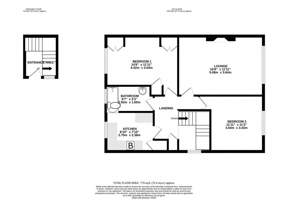 Floorplan for Joel Street, Northwood