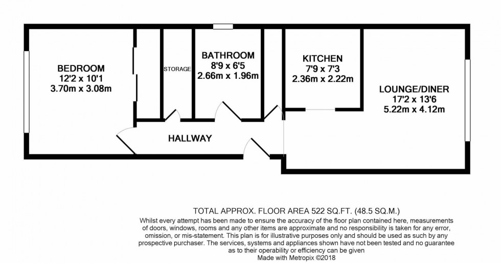 Floorplan for Garston