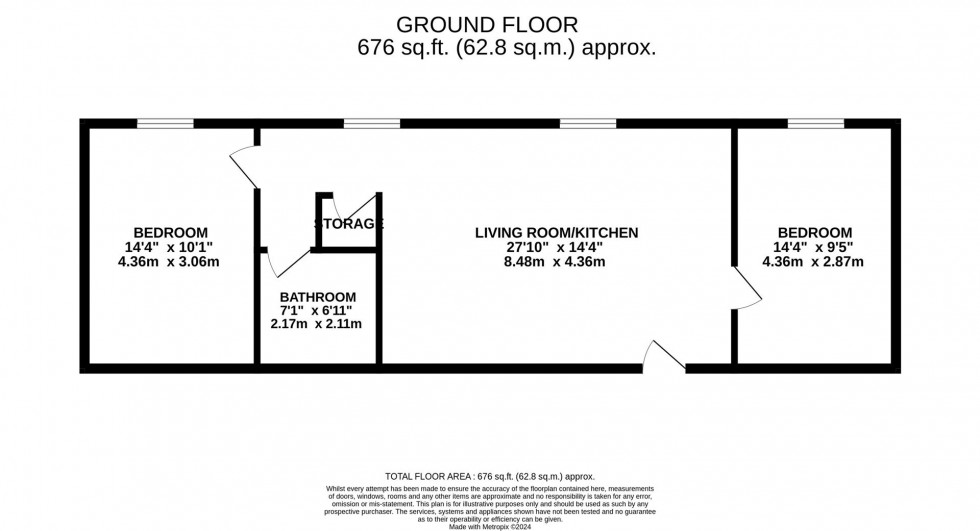 Floorplan for Rembrandt House