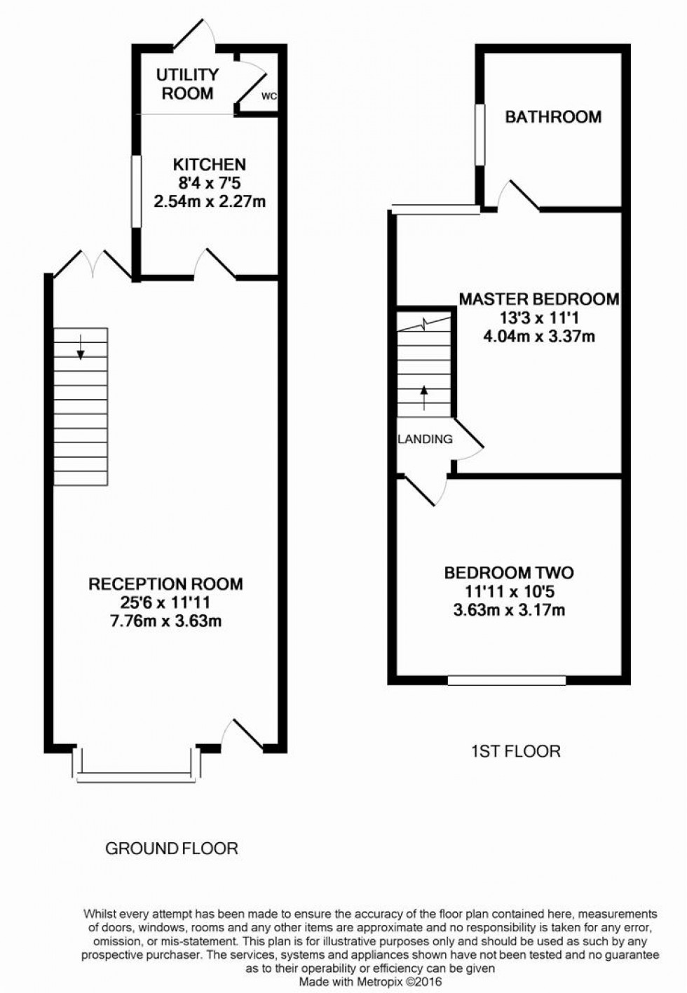 Floorplan for Souldern Street, Watford, Hertfordshire