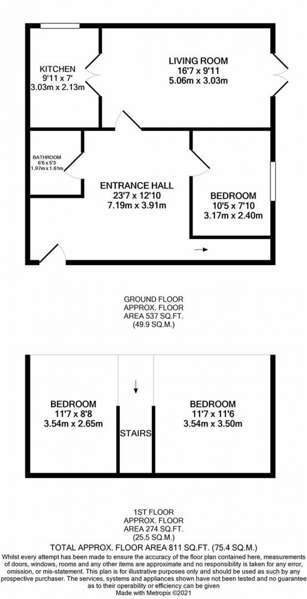 Floorplan for Rickmansworth Road, Watford