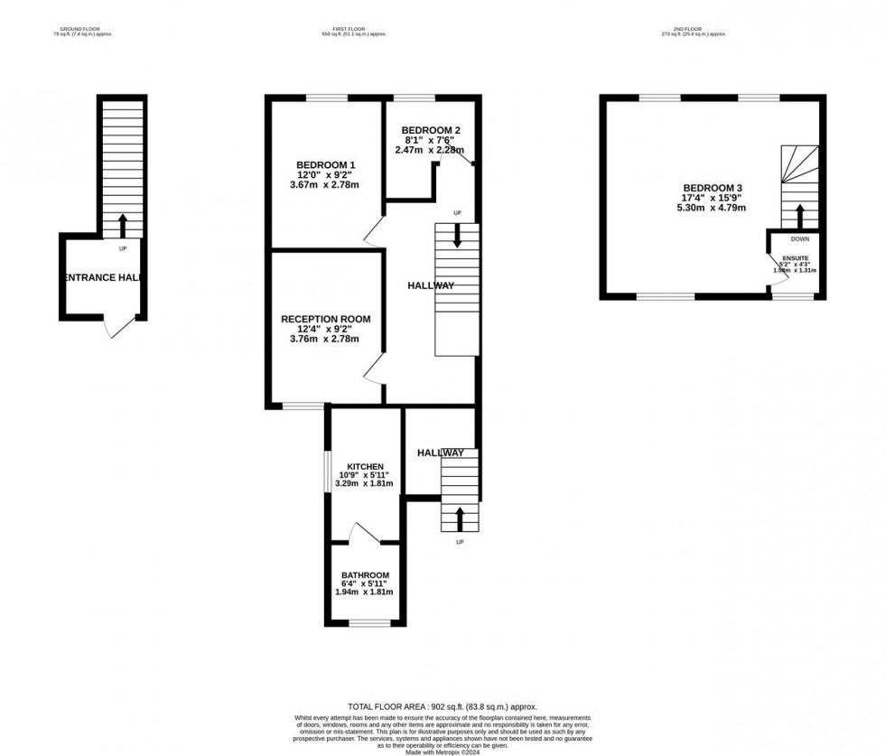 Floorplan for Vicarage Road