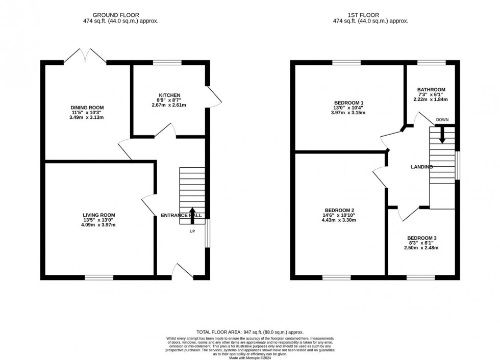 Floorplan for The Harebreaks