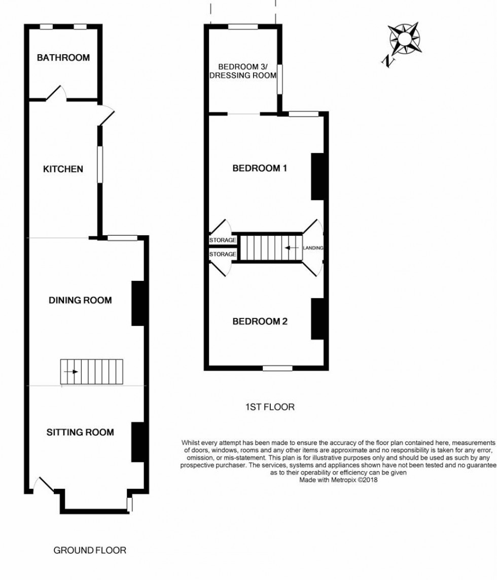 Floorplan for Regent Street, Watford