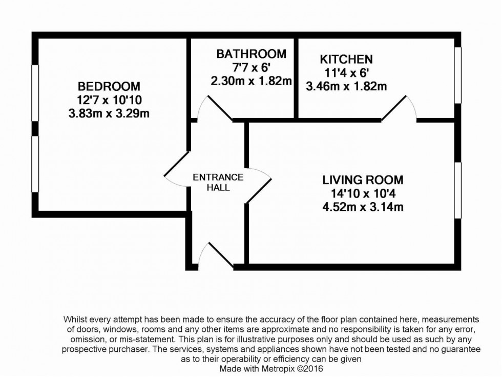 Floorplan for Skye House, Watford