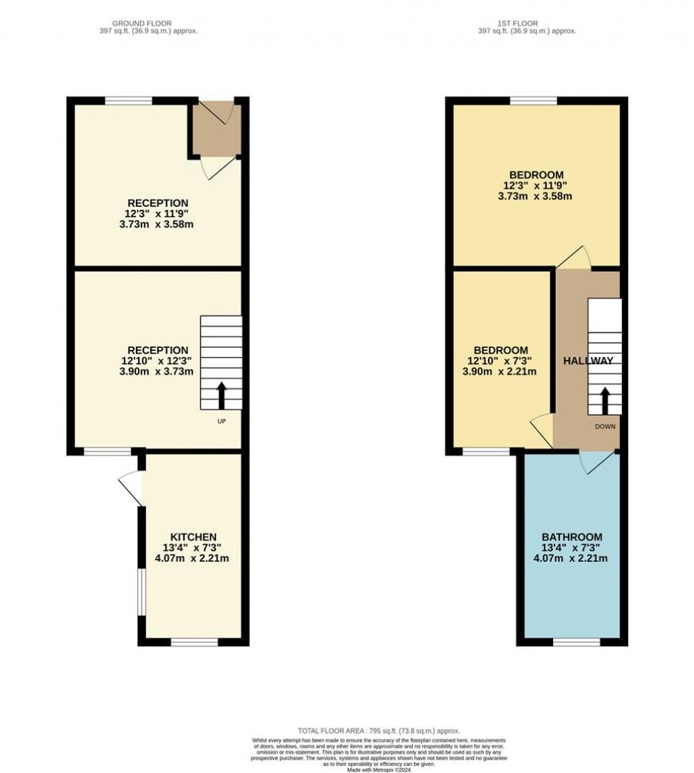 Floorplan for Hagden Lane, Watford