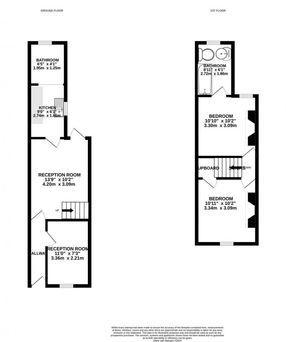 Floorplan for Shaftesbury Road, Watford