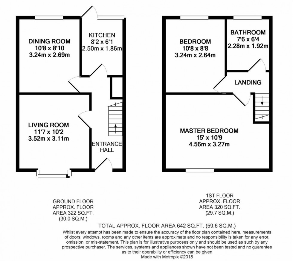 Floorplan for North Watford