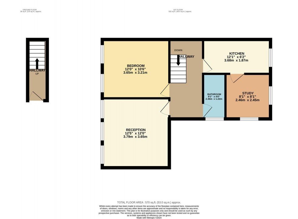 Floorplan for Watford Field Road,