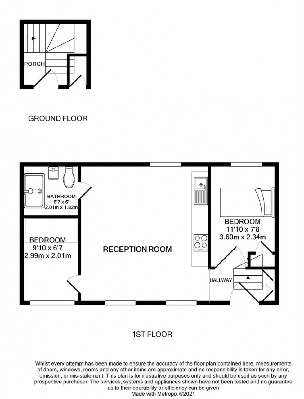 Floorplan for Wiggenhall Road, Watford