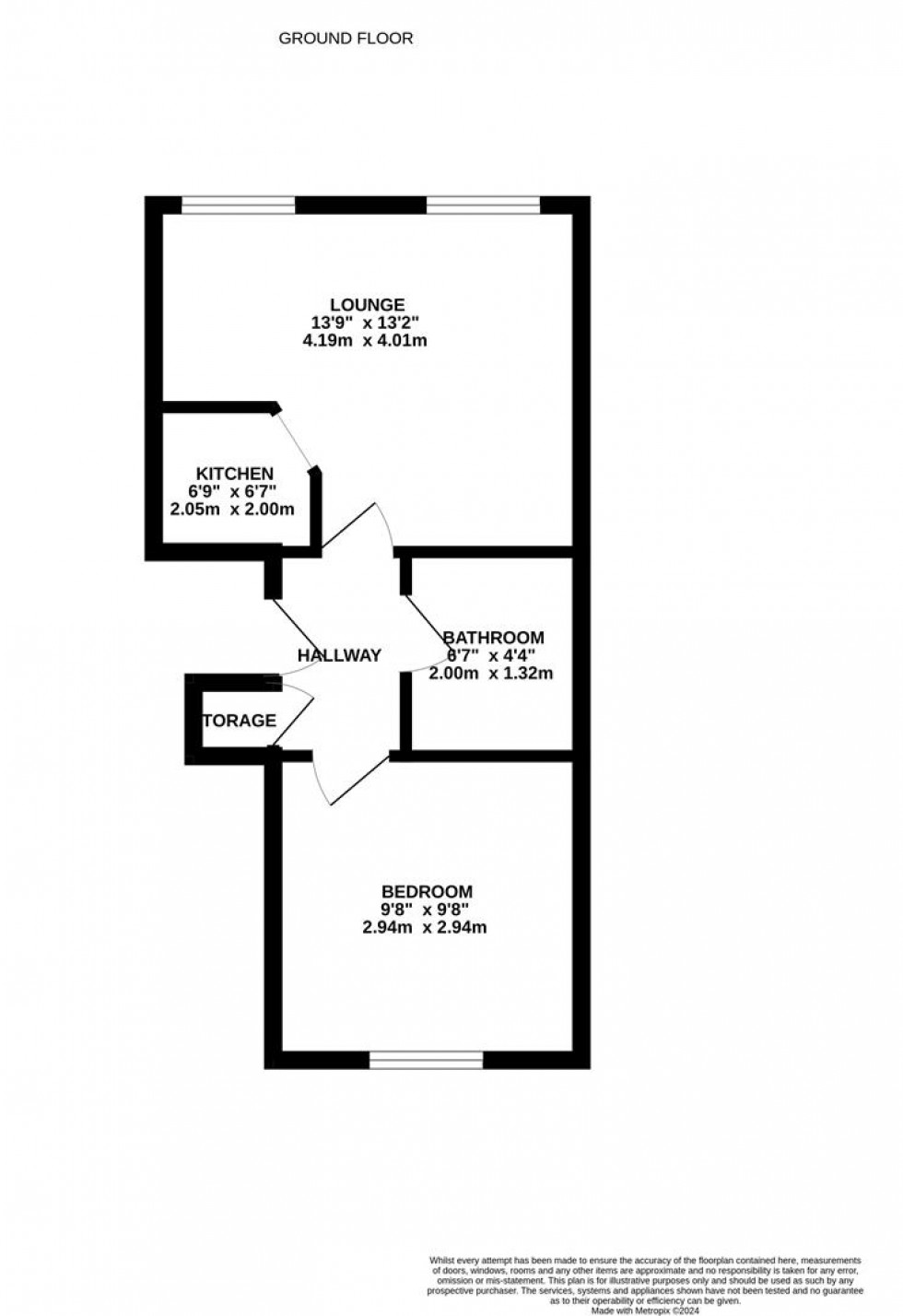 Floorplan for Rochester Drive, Watford