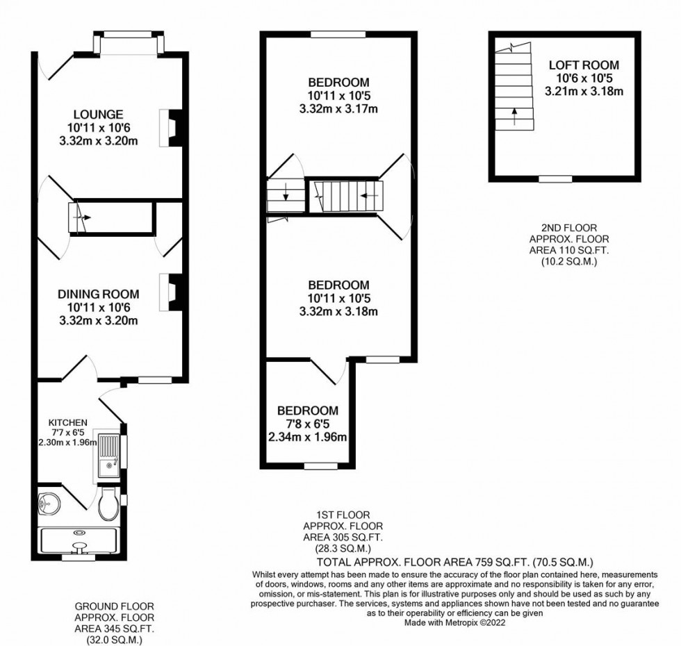 Floorplan for Liverpool Road, Watford