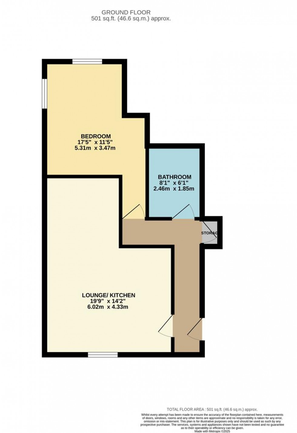 Floorplan for HOLYWELL ROAD, Watford