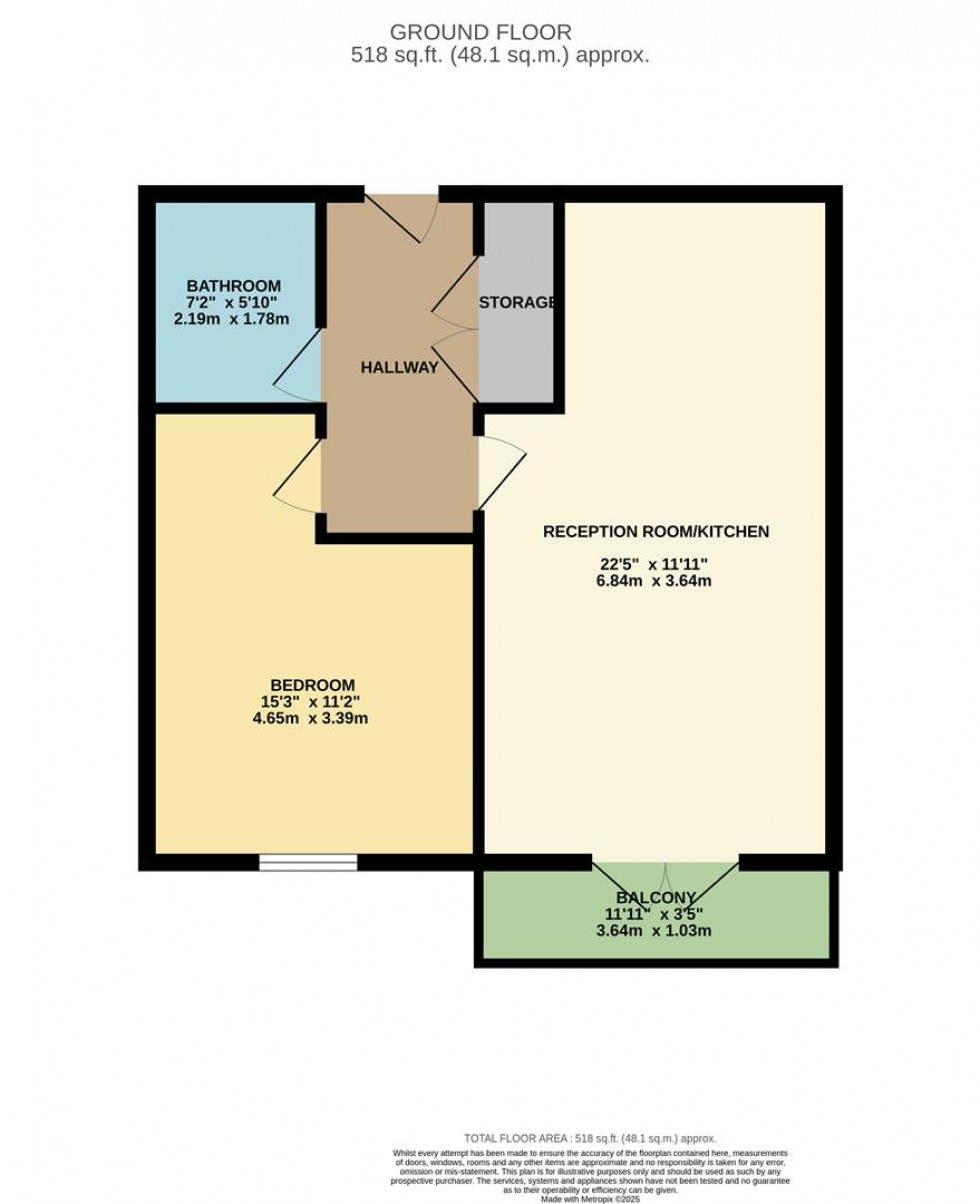 Floorplan for THURLOWS COURT, Colnebank Drive, Watford