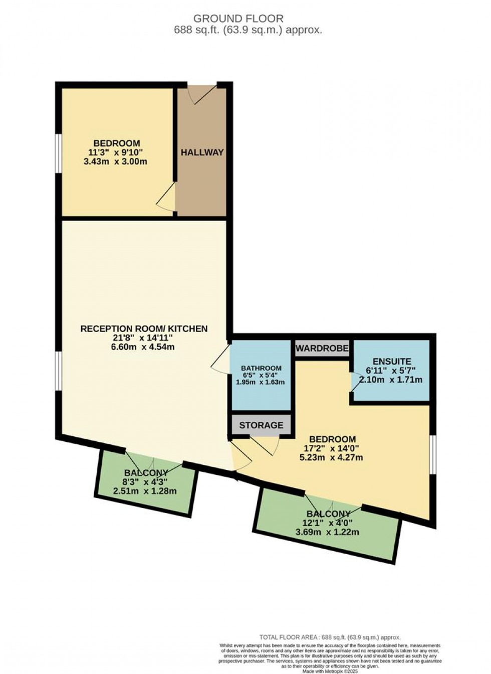 Floorplan for VERRIO HOUSE, Watford