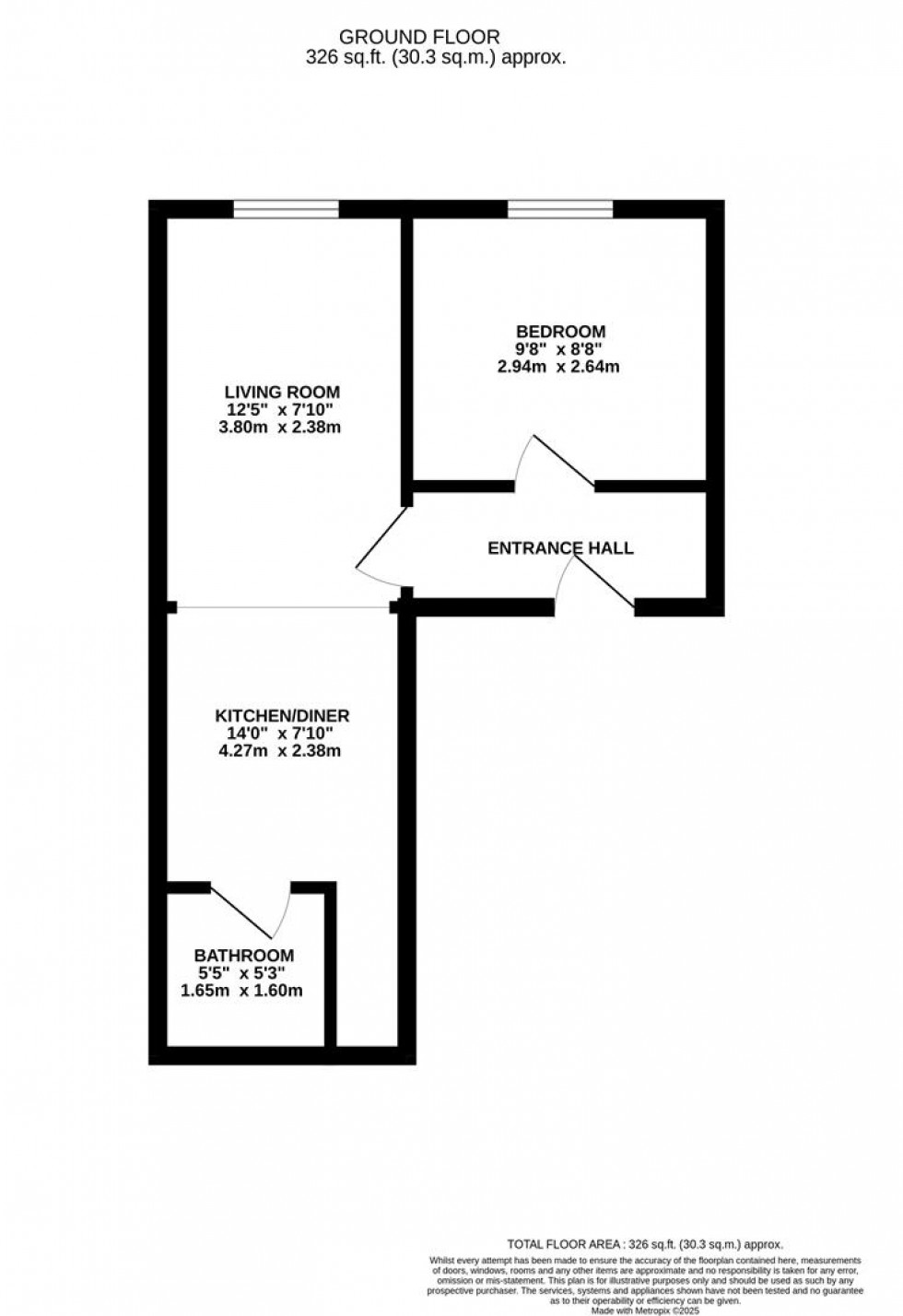 Floorplan for Market Street, Watford