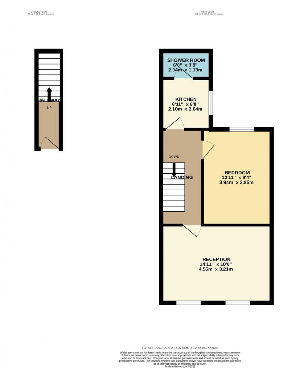 Floorplan for WOODFORD ROAD, Watford