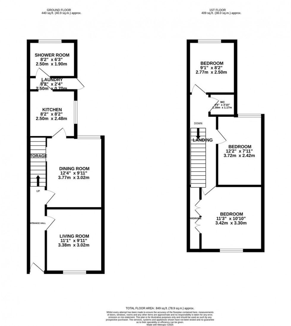 Floorplan for Hagden Lane, Watford