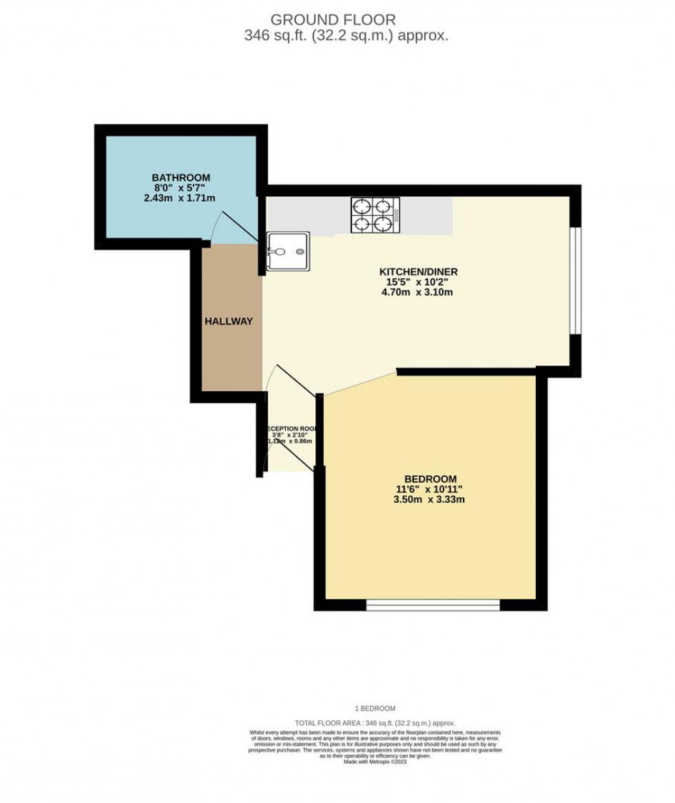 Floorplan for CENTRAL WATFORD