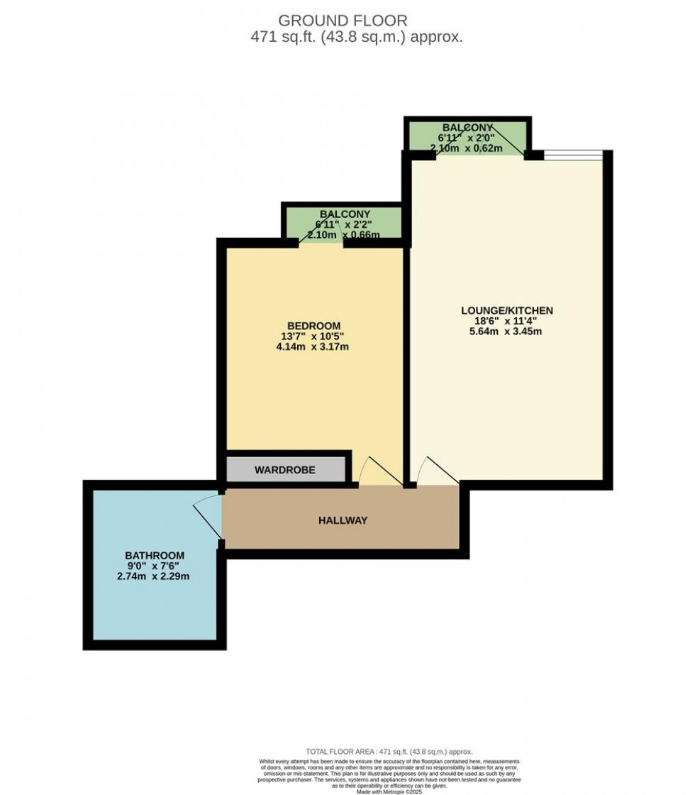 Floorplan for WILMINGTON CLOSE, Central Watford