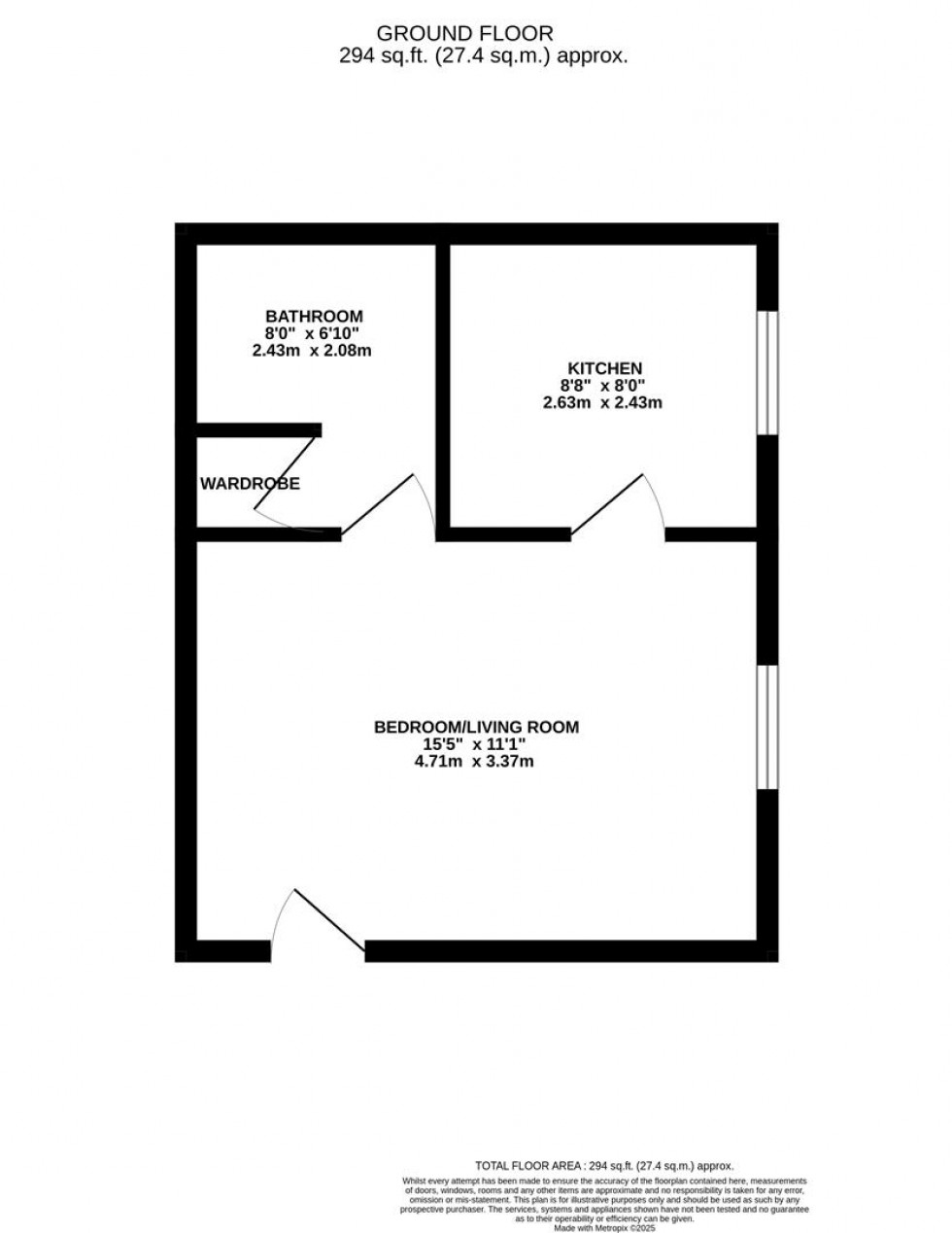 Floorplan for Astra Court, King Georges Avenue