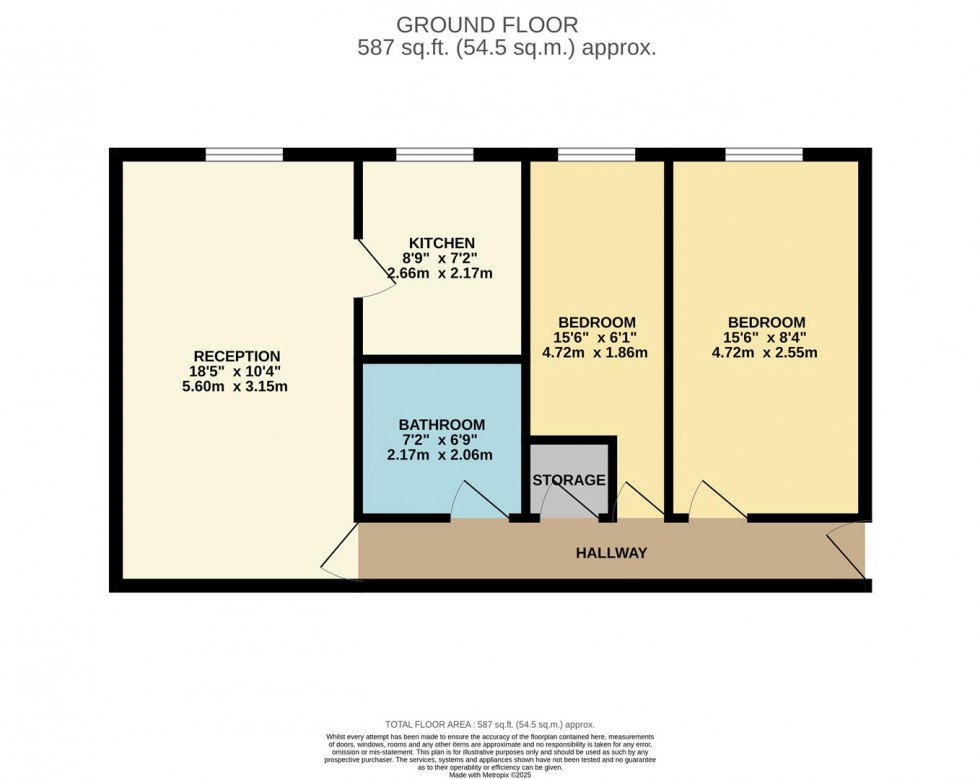 Floorplan for Beken Court, First Avenue, Watford