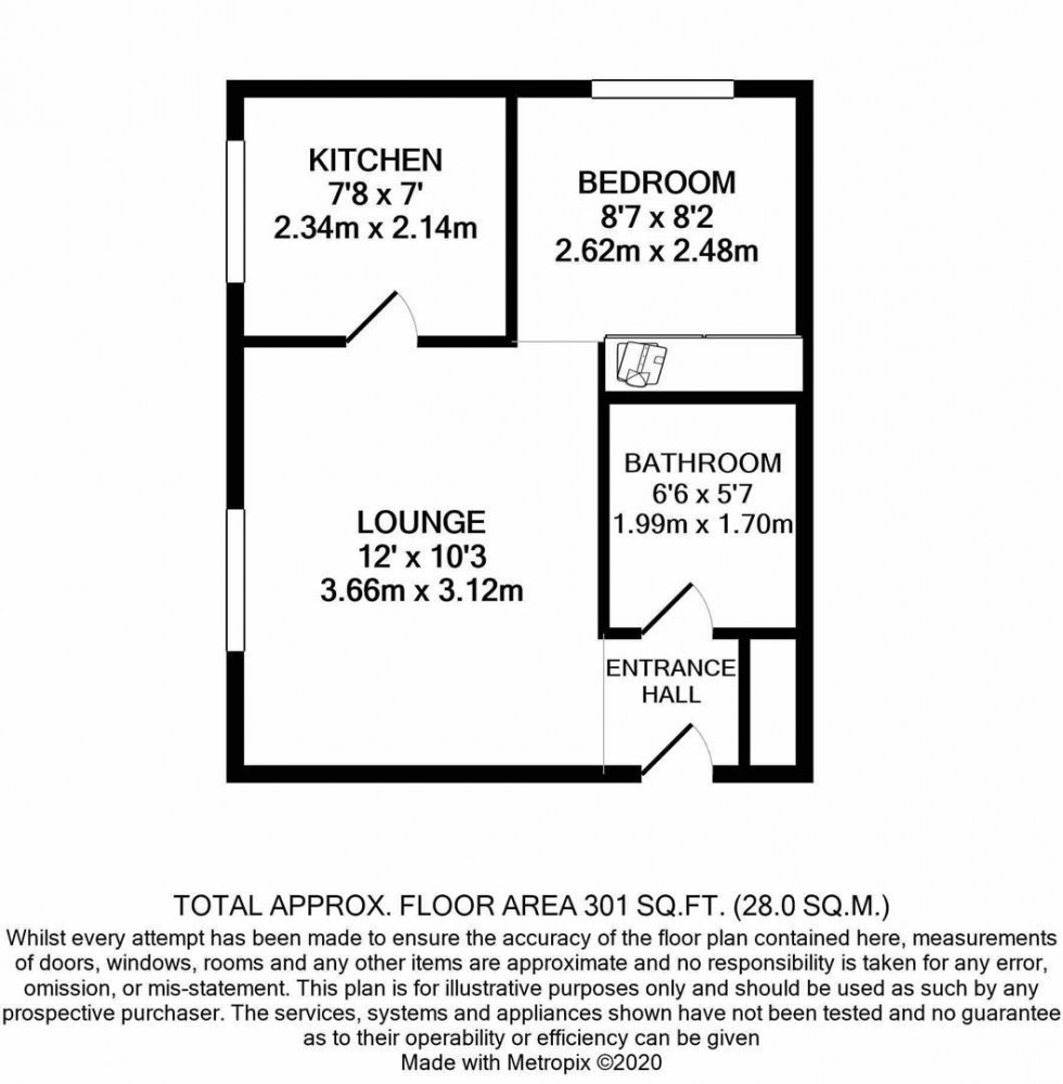 Floorplan for Jersey House, Scammel Way, Watford
