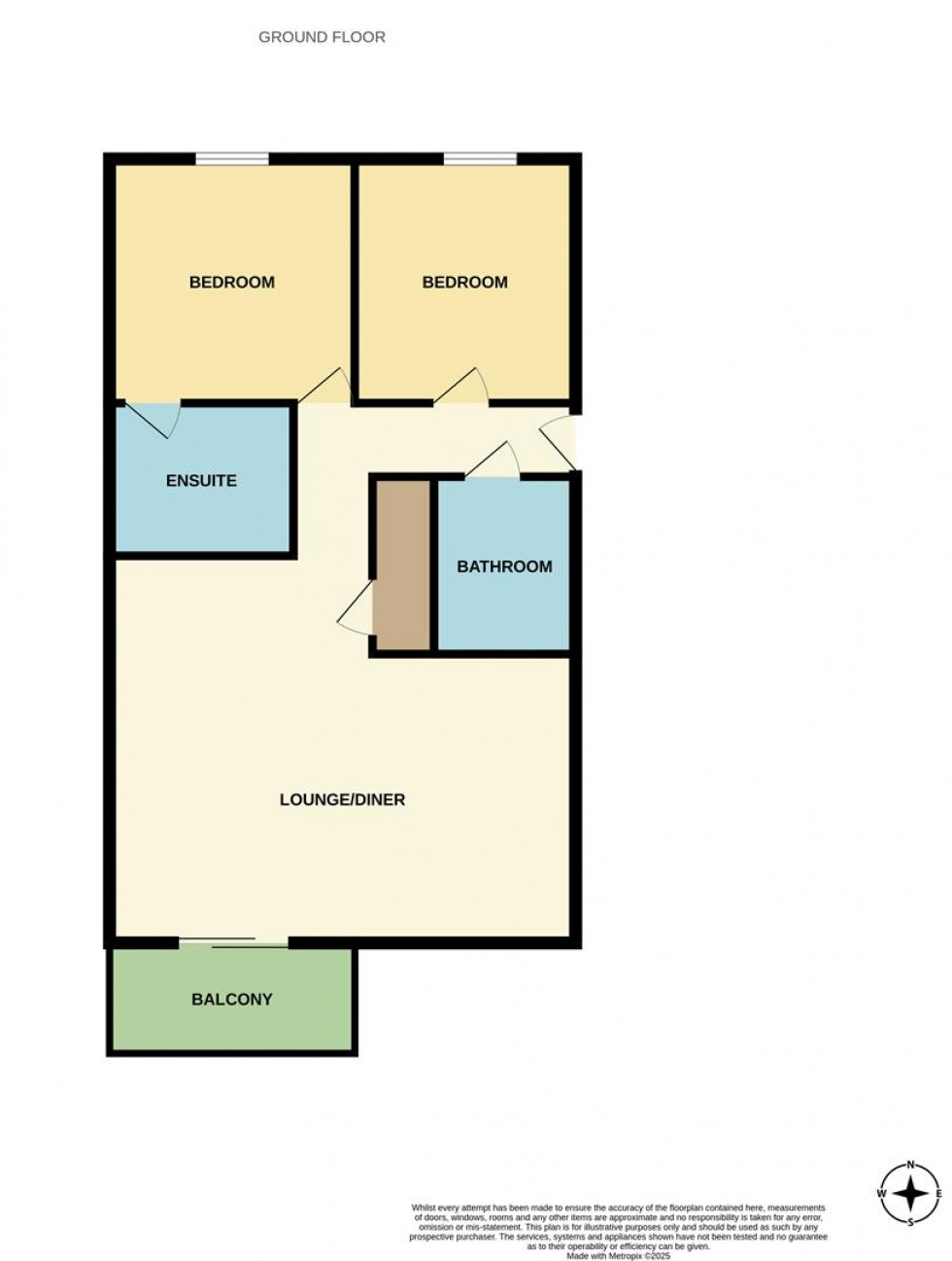 Floorplan for Cooke House, Sydney Road, Watford