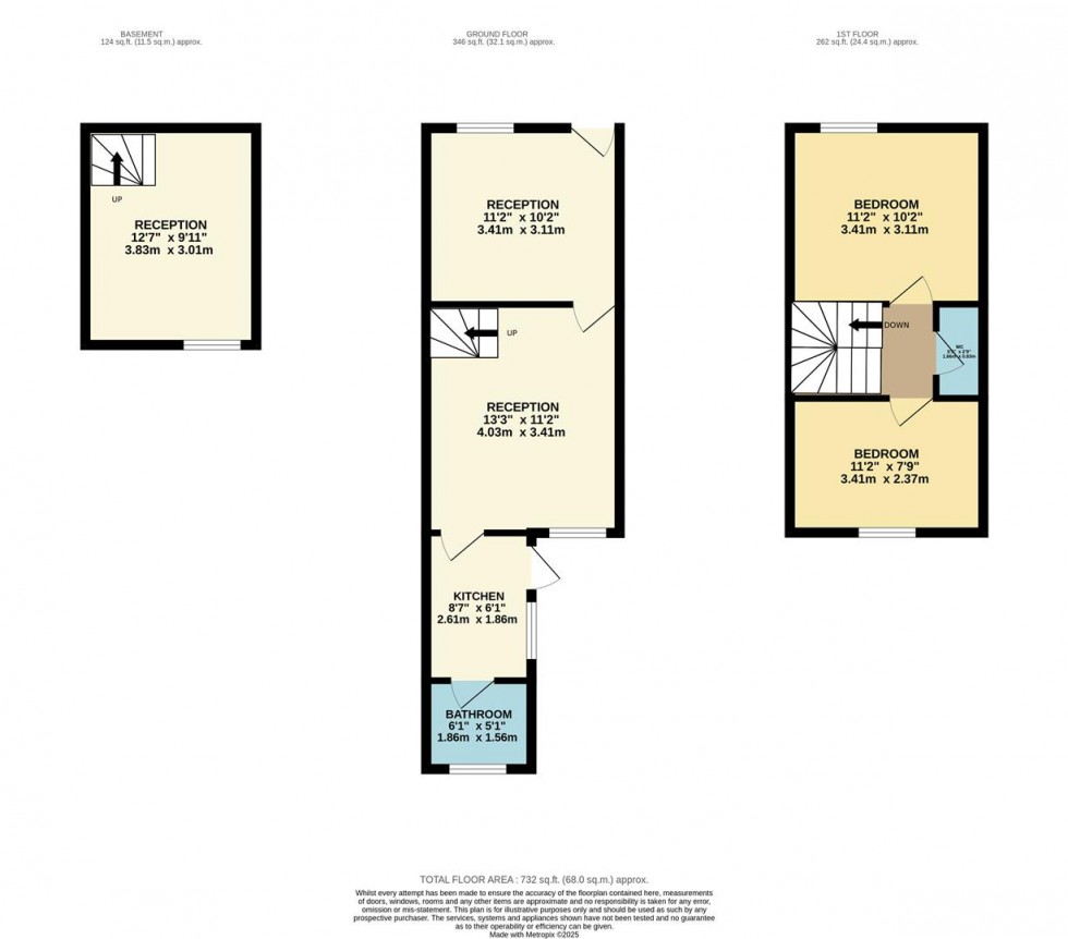 Floorplan for Sotheron Road, Watford