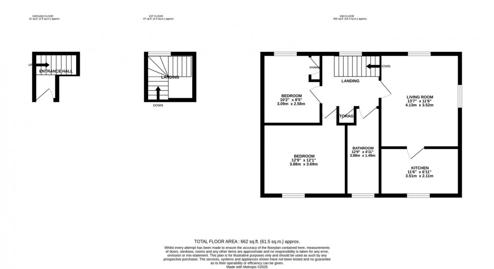 Floorplan for Ravenscroft, Watford