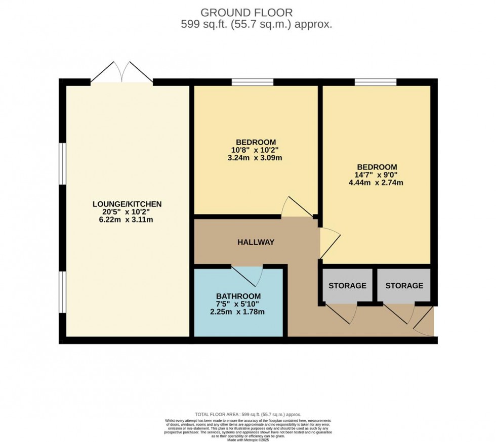 Floorplan for Colnhurst Road, Watford