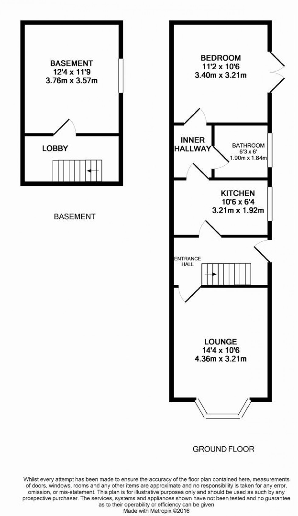 Floorplan for Watford Field Road, Watford