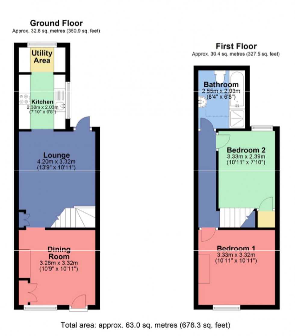 Floorplan for Grover Road, Oxhey Vilage, Watford