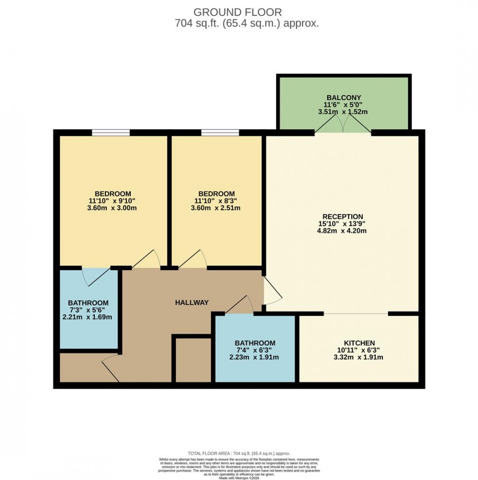 Floorplan for Observer Drive, Watford