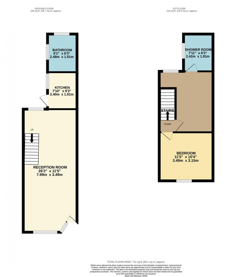 Floorplan for VICTORIA ROAD, Watford