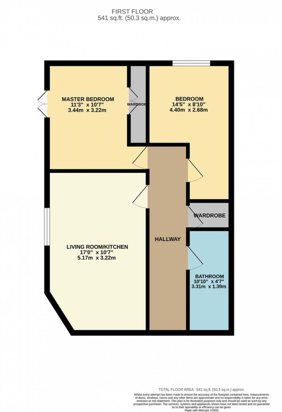 Floorplan for Hemingford Court, Watford