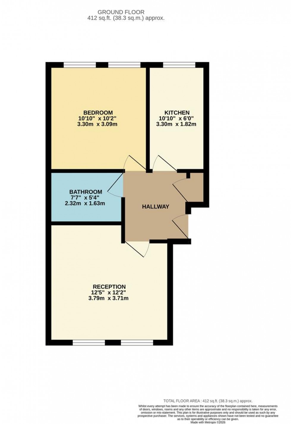 Floorplan for Himalayan Way, Watford