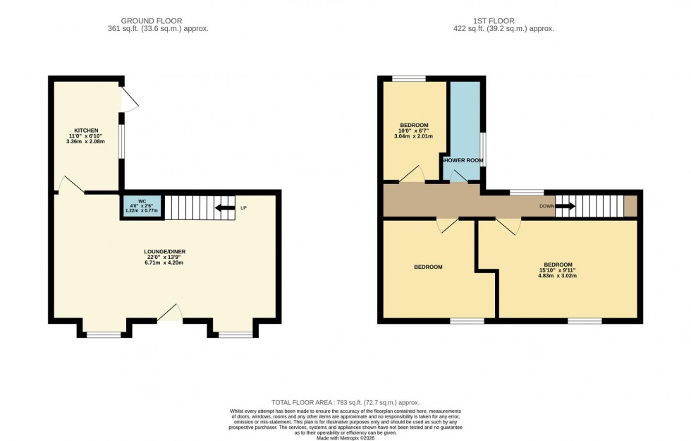 Floorplan for Lammas Road, Watford
